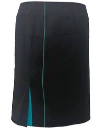 Balenciaga - Preloved Slit Detail Mini Skirt - Lyst