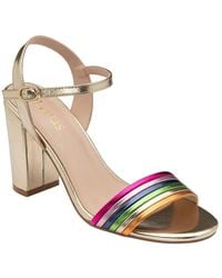 Lotus - 'Blanca' Open-Toe Heeled Shoes - Lyst