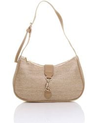 AJVANI - Zip Half Moon Scoop Shoulder Bag - Lyst