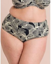 Curvy Kate - Ripple Reef High Waist Bikini Brief Bottoms - Lyst