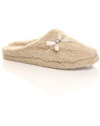 AJVANI - Fleece Mules Slippers - Lyst