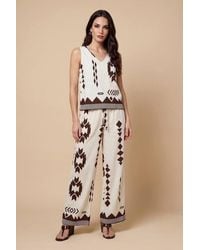 Urban Bliss - Pattern Wide Leg Trousers - Lyst