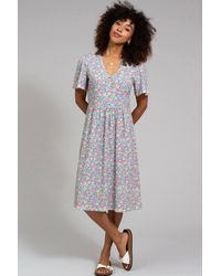 Kite - Highcliffe Jersey Dress Born To Bloom - Lyst