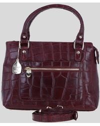 Ashwood Leather - Real Leather Handbag W/ Detachable Crossbody Strap - Lyst