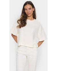 Saint Tropez - Jalinusz Boxy Fit T-Shirt - Lyst