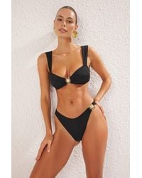 WOVCOR - Underwired Bikini Set W/ Ring Detail & Wide Straps - Lyst