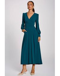 Jolie Moi - Long Sleeve Soft Jersey Maxi Dress - Lyst