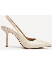 Linzi - Dash Faux Leather Court Heels - Lyst