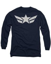 Marvel - Captain America Brave New World Star Long Sleeve T-Shirt - Lyst