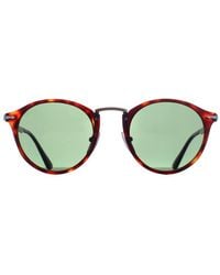 Persol - Round Havana Po3166S - Lyst