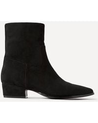 Linzi - Chalet Faux Suede Ankle Boots - Lyst