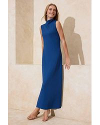 WOVCOR - High Neck Sleeveless Relaxed Fit Maxi Dress - Lyst