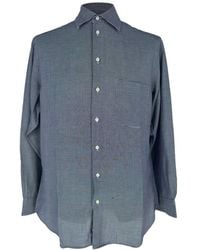 Giorgio Armani - Preloved Le Collezioni Button-Down Tweed Shirt - Lyst