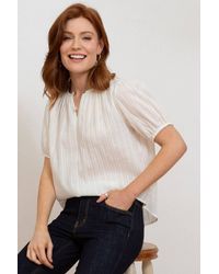 Kite - Tincleton Jacquard Stripe Blouse - Lyst