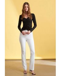 Dilvin - Straight-Leg Crepe Trousers - Lyst