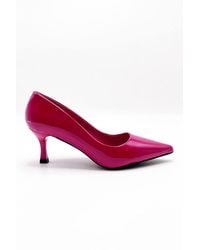 Miss Diva - Aranea Pointed Toe Court Shoes - Lyst