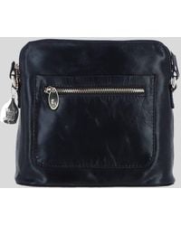 Ashwood Leather - Genuine Leather Crossbody Bag W/ Adjustable Strap - Lyst