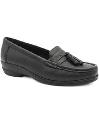 Pavers - Smart Leather Tasselled Moccasins - Lyst