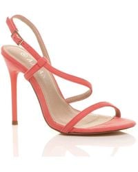 AJVANI - High Heel Party Barely There Sandals - Lyst