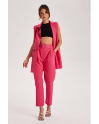Urban Bliss - Belted Trousers - Lyst