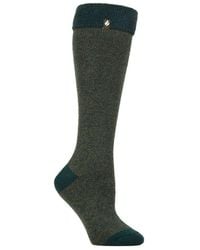 Heat Holders - Thermal Long Wellington Boot Socks W/ Soft Brushed Lining - Lyst