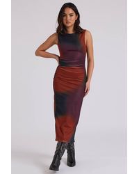 Urban Bliss - Mesh Tie Dye Midaxi Dress - Lyst