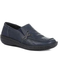 Pavers - Leather Slip On Shoes - Lyst