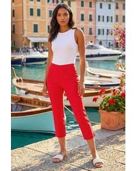 Roman - Cropped Stretch Trouser Capri Summer Leggings 3/4 Pedal Pushers - Lyst