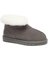 EverAu Australia - Real Sheepskin Owl Ankle Slippers W/ Eva Sole - Lyst