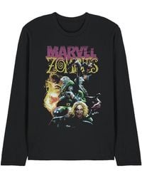 Marvel - Zombies Doom & The Fantastic Four Cover Long Sleeve T-Shirt - Lyst
