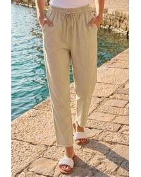 Roman - Petite Elasticated Waist Trouser - Lyst