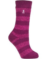 Heat Holders - Twist Patterned Thick Winter Warm Thermal Socks - Lyst