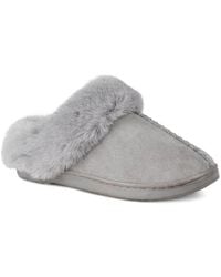 Pavers - Luxury Faux Fur Lined Mule Slippers - Lyst
