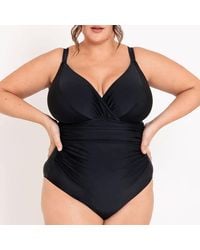 ADELIA - Calypso Plunge Control Underwired Swimsuit - Lyst