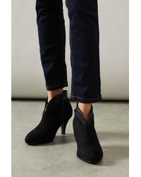 Wallis - Wide Fit Ashleigh Pointed Shoe Boots - Lyst