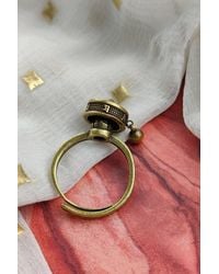 The Colourful Aura - Adjustable Monk Buddhist Tibetan Spinner Mantra Prayer Ring - Lyst