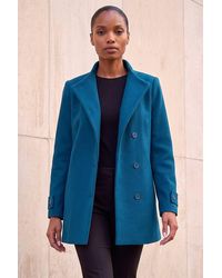 Roman - Funnel Neck Coat - Lyst