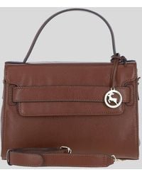 Ashwood Leather - 'Ardora' Real Leather Handbag W/ Detachable Crossbody Strap - Lyst