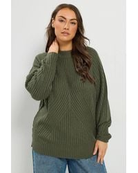 Yours - Stitch Detail Jumper - Lyst