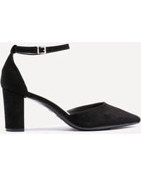 Linzi - Leona Faux Suede Court Heels - Lyst