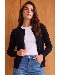 Roman - Petite Buttoned Cardigan - Lyst