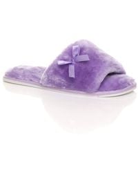 AJVANI - Peep Toe Sandals Slippers - Lyst