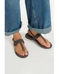 Yours - Woven Toe Post Sandals - Lyst