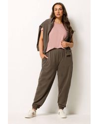 Yours - Sweatshirt Jogger & T-Shirt Set - Lyst