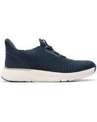Clarks - Motion Trek Lo Knit Trainers, Walking - Lyst