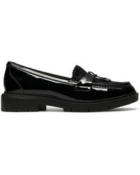 Clarks - Westlynn Bella Patent Loafers, Slip Ons - Lyst