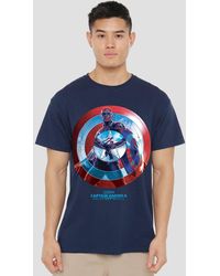 Marvel - Captain America Brave New World Sam Wilson T-Shirt - Lyst