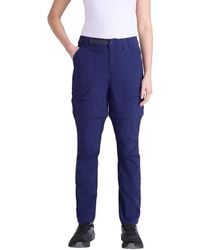 Mountain Warehouse - Water-Resistant Uv Protection Stretch Cargo Zip-Off Hiking Trousers - Lyst