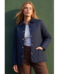 Roman - Quilted Collar Jacket - Lyst