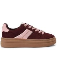 KG by Kurt Geiger - 'Leap' Suedette Trainers - Lyst